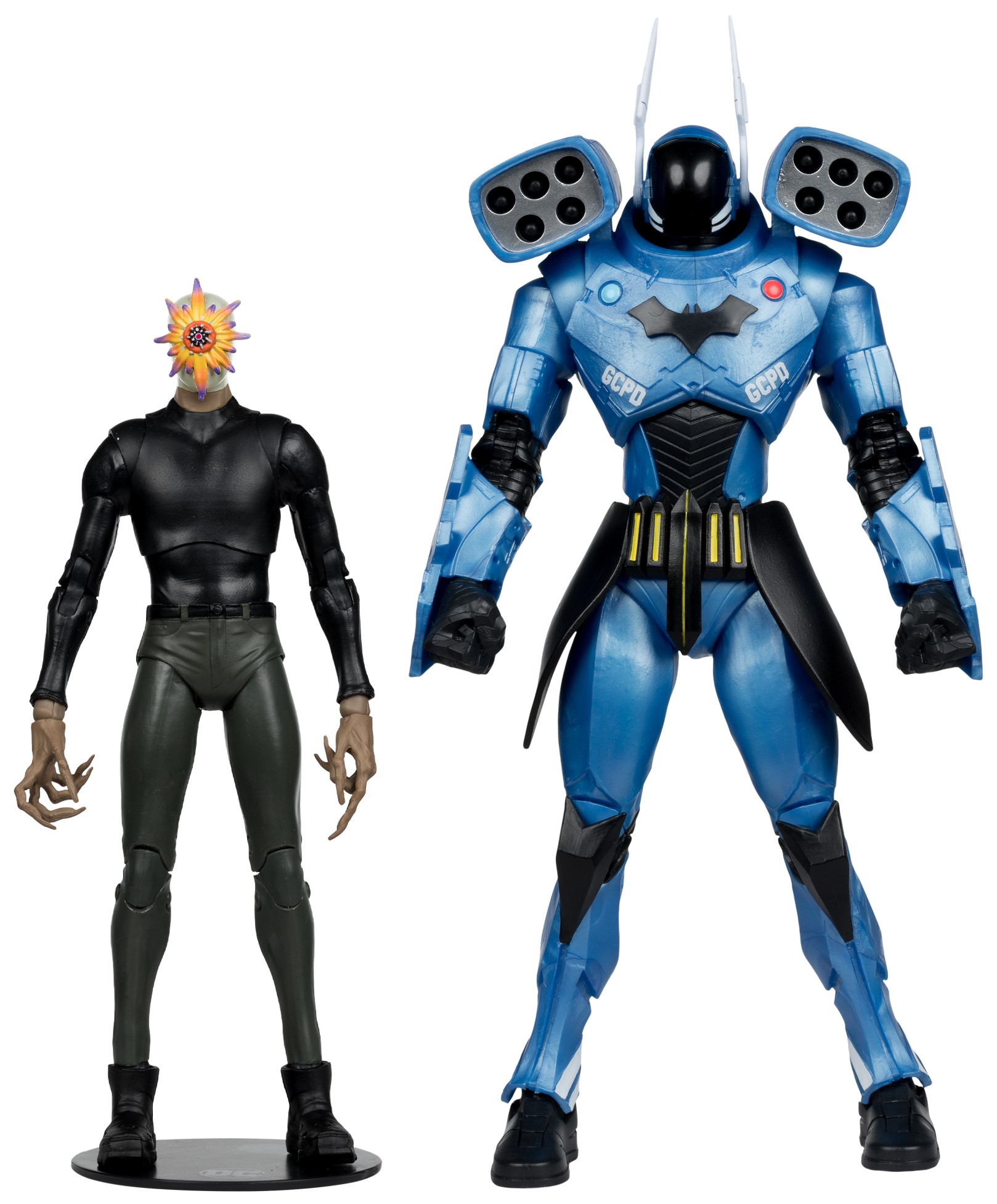 Set figurine de acțiune McFarlane DC Comics: Multiverse - Rookie &amp; Mr. Bloom (Batman: Endgame) (Gold Label), 18 cm