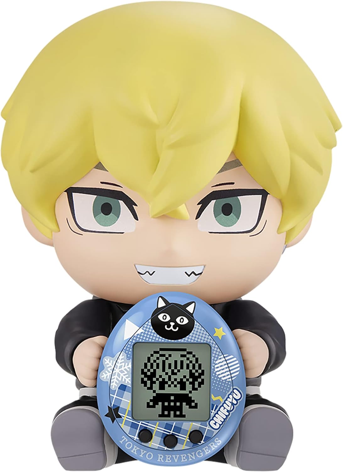 Set figurină și tamagotchi Bandai Animation: Tokyo Revengers - Chifuyu (Hugmy)