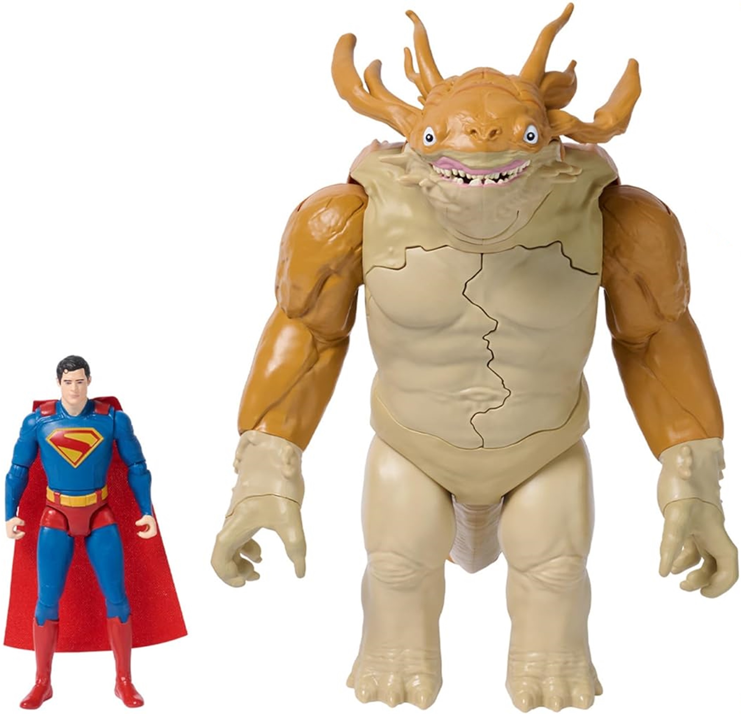 Set de figuri  Spin Master DC - Superman vs. Kaiju, luptă cu slime