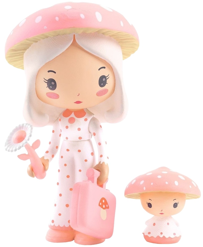 Set de figurine Djeco Tinyly - Amy și Mushi