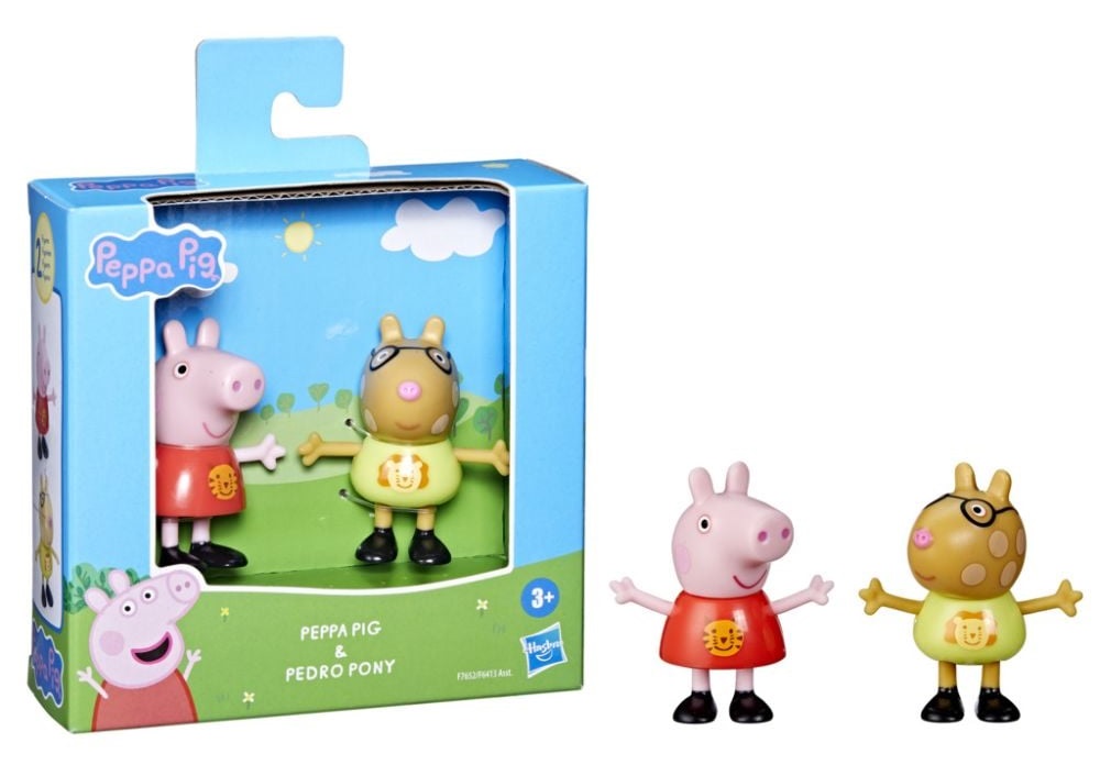 Set de figurine  Hasbro Peppa Pig - Peppa Pig &amp; Pedro Pony, 2 buc.