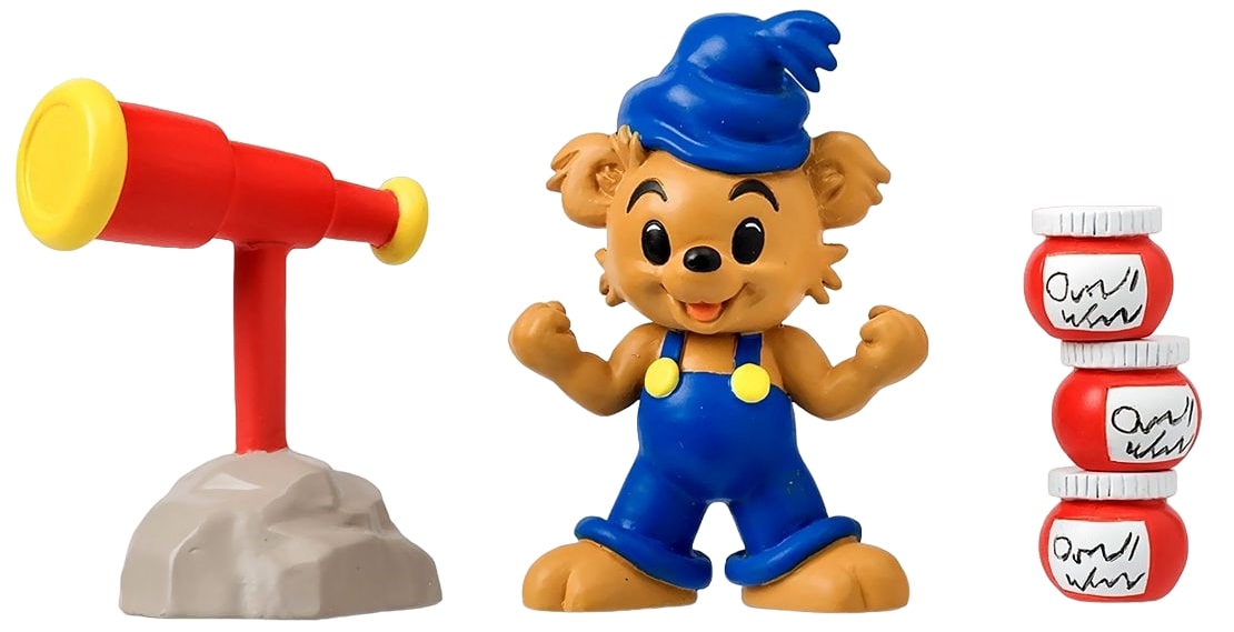 Set figurine Micki - Bamse, Bamse și binoclu