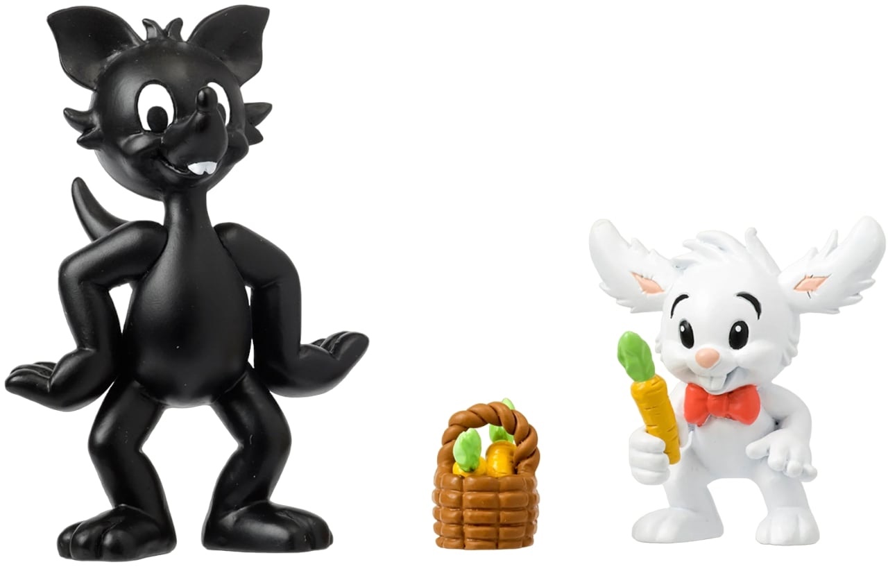 Set figurine Micki - Bamse, Lupul și Iepurașul Saltel