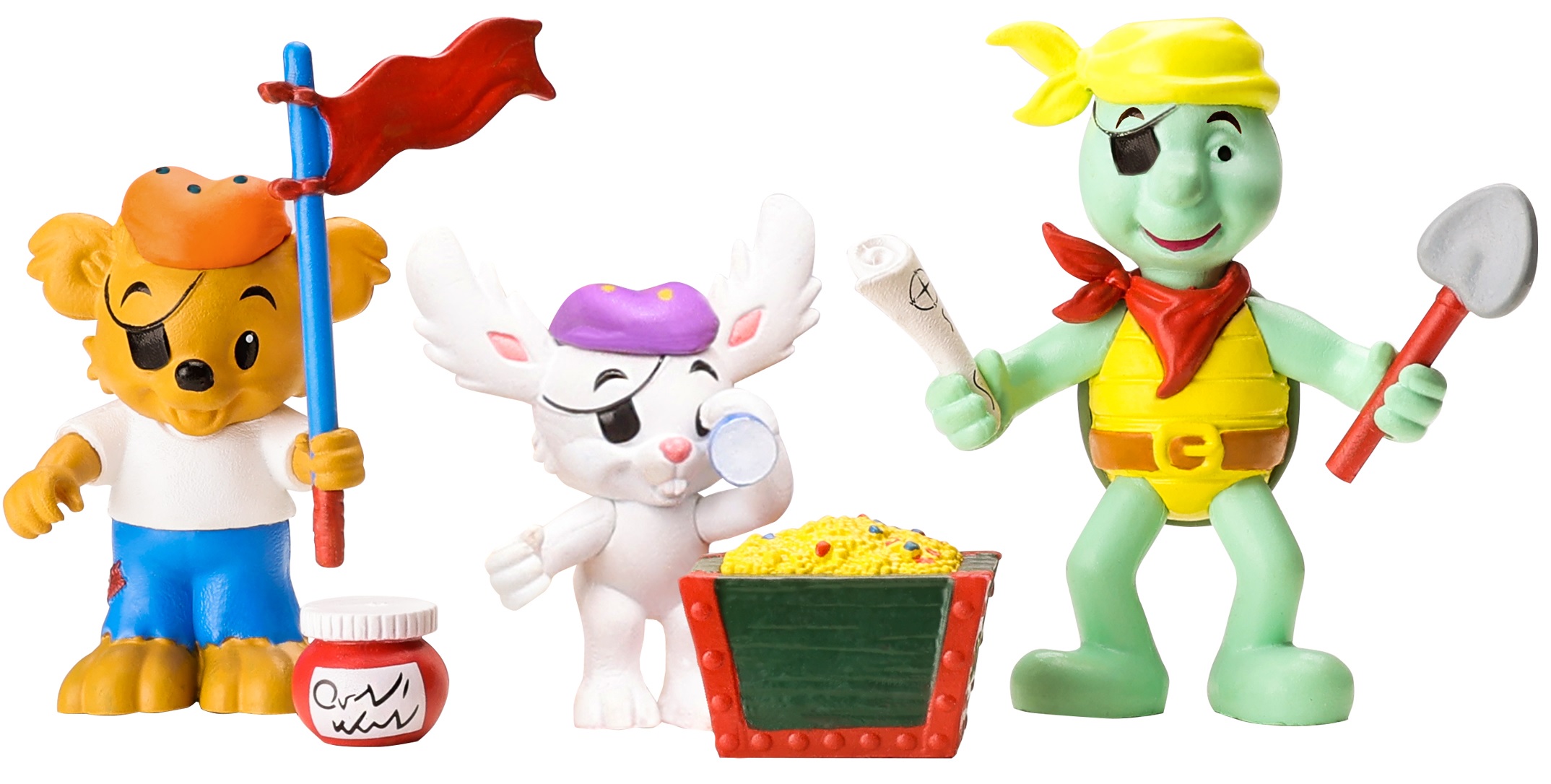Set de figurine  Micki - Pirații Bamze, Skoklo și Skalman