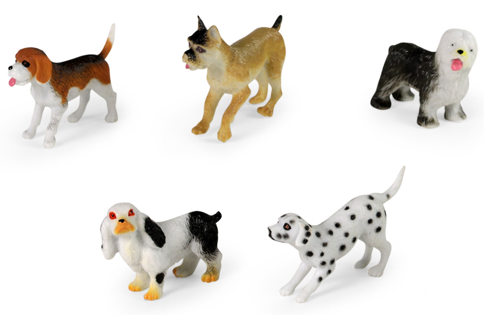 Set de figurine  Rappa - Câini, 5 buc. , 7-8 cm