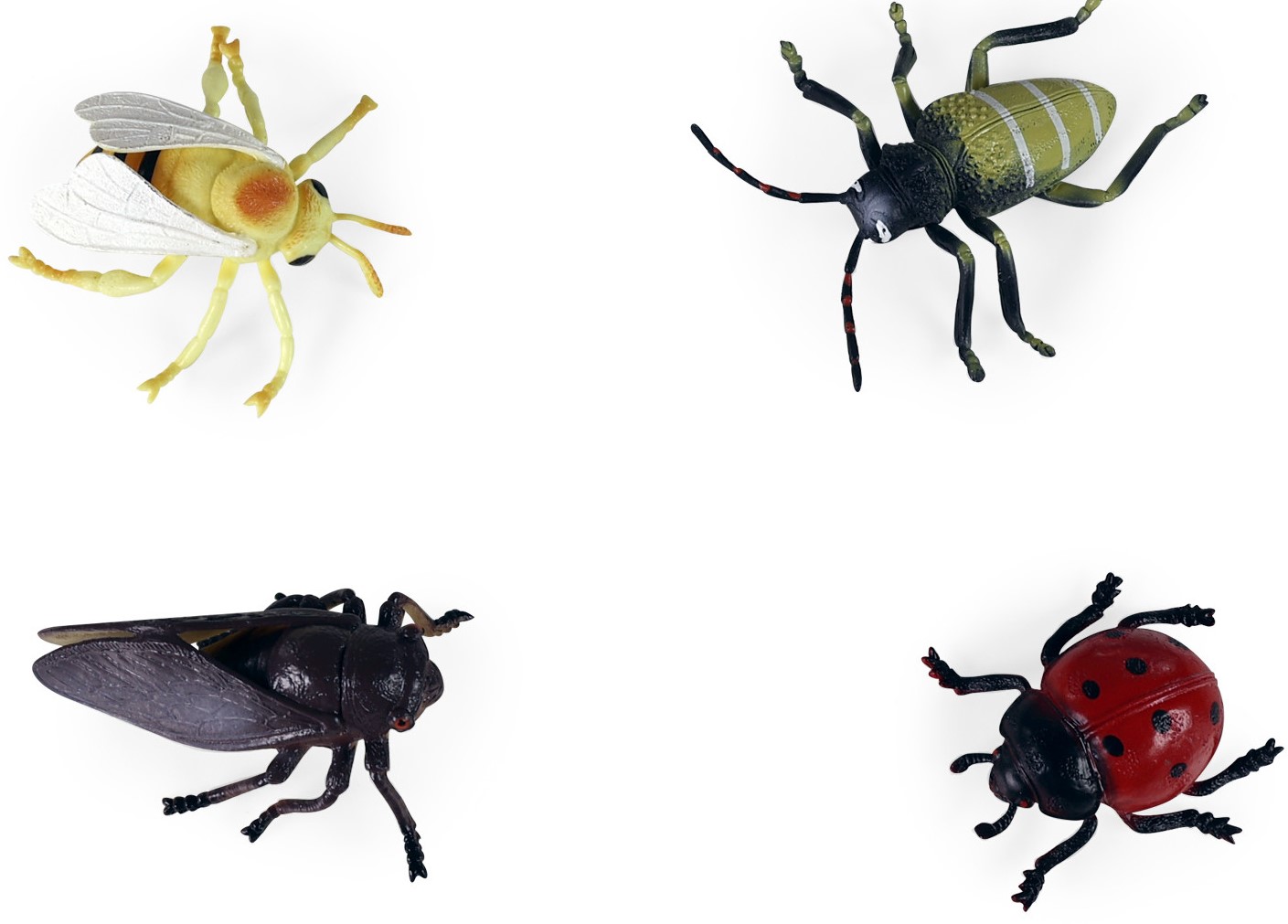 Set de figurine  Rappa - Insecte, 4 buc. , 6-9 cm