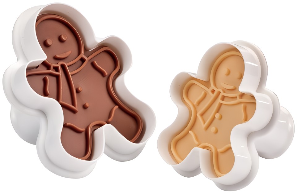 Set forme pentru biscuiți  Tescoma - Delicia, 2 bucăți, Moș Crăciun