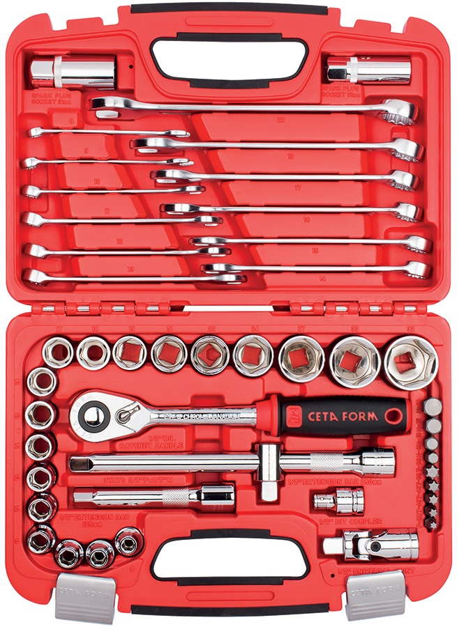 Gedore set  Ceta Form - 33984, 47 piese , 1/2'', 8-32 mm