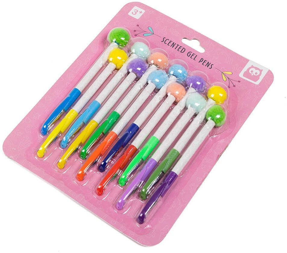 Set de stilouri cu gel Eurekakids - 12 bucăți