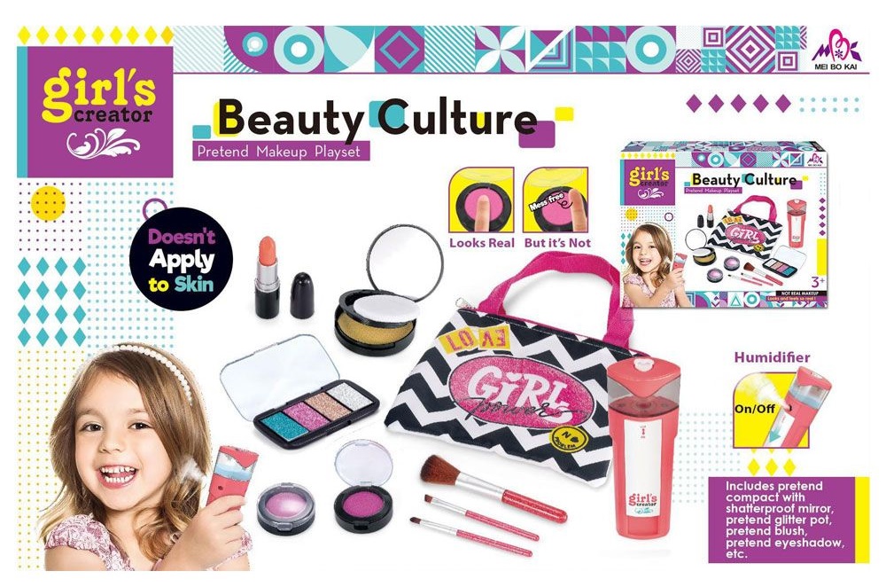 Set de machiaj și cremă hidratantă Raya Toys - Beauty Culture