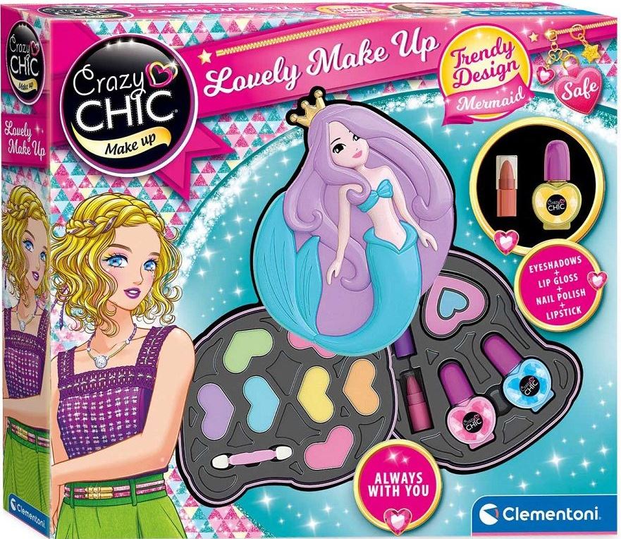 Paleta farduri pentru copii Clementoni Crazy Chic
