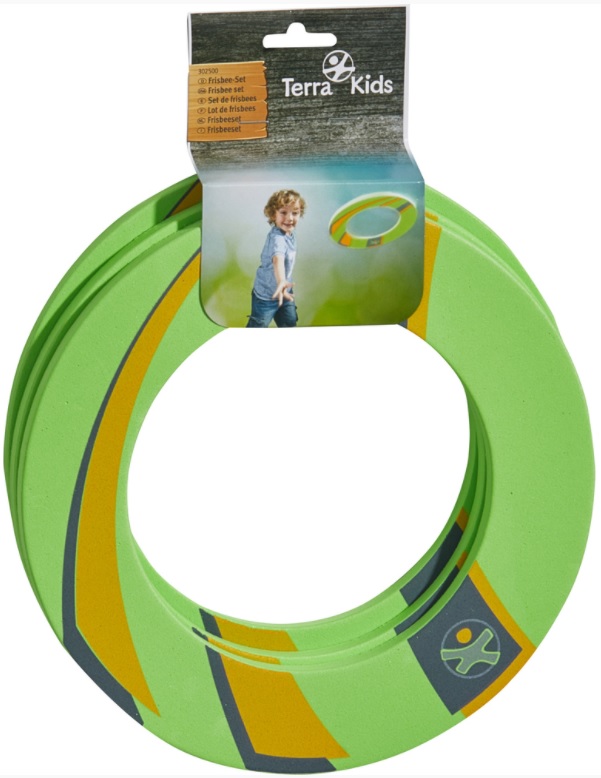 Set Haba Terra kids - Frisbee, 3 piese