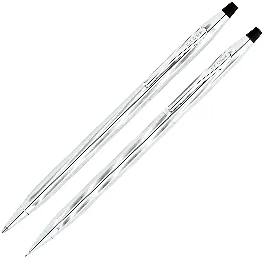 Set pix și creion mecanic Cross Classic Century - Lustrous Chrome