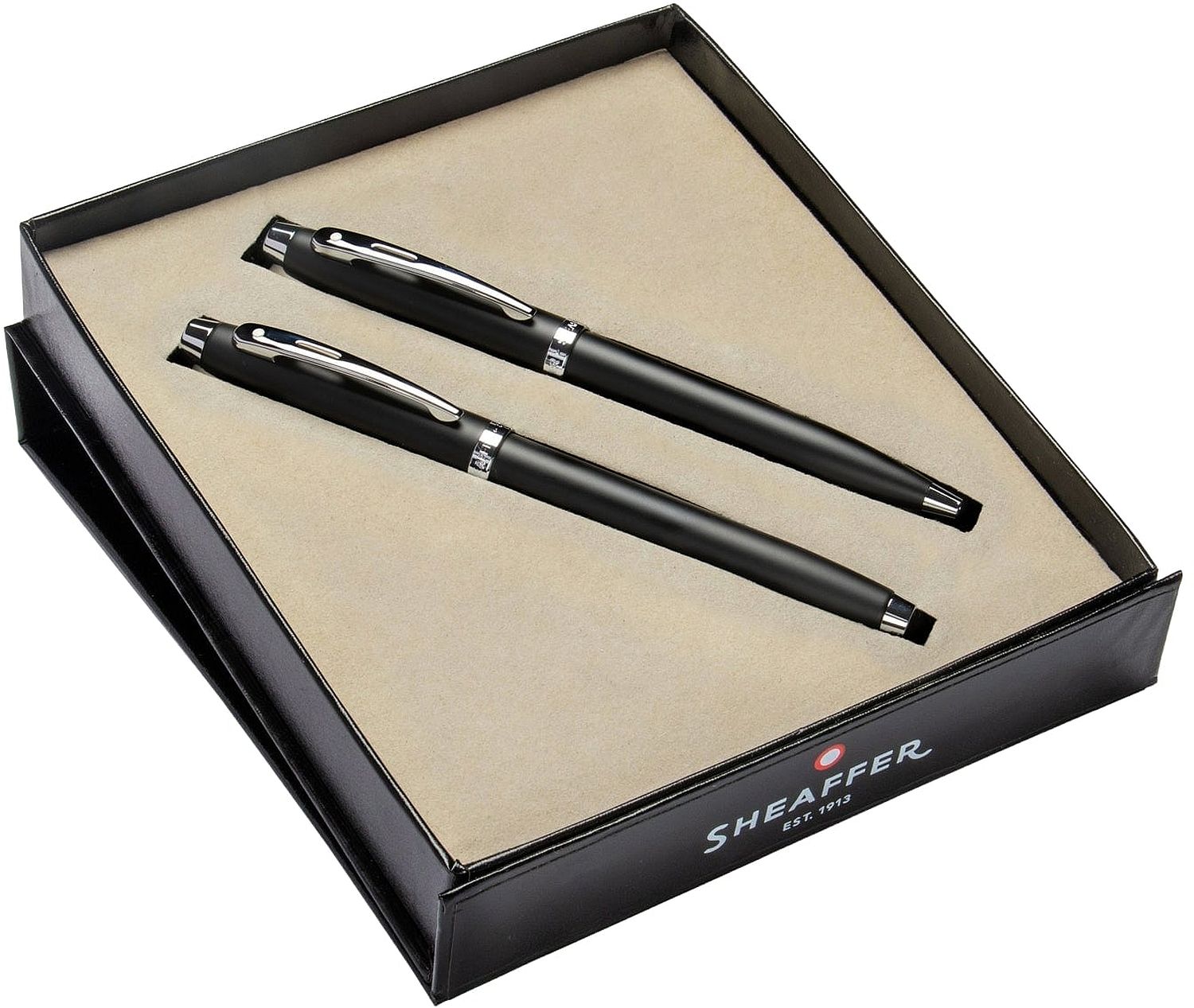 Set de pixuri și roller Sheaffer 100 - Matte Black
