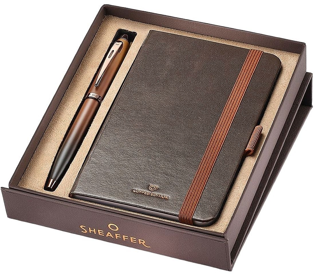 Set pix Sheaffer 100 - Coffe Edition, cu agenda