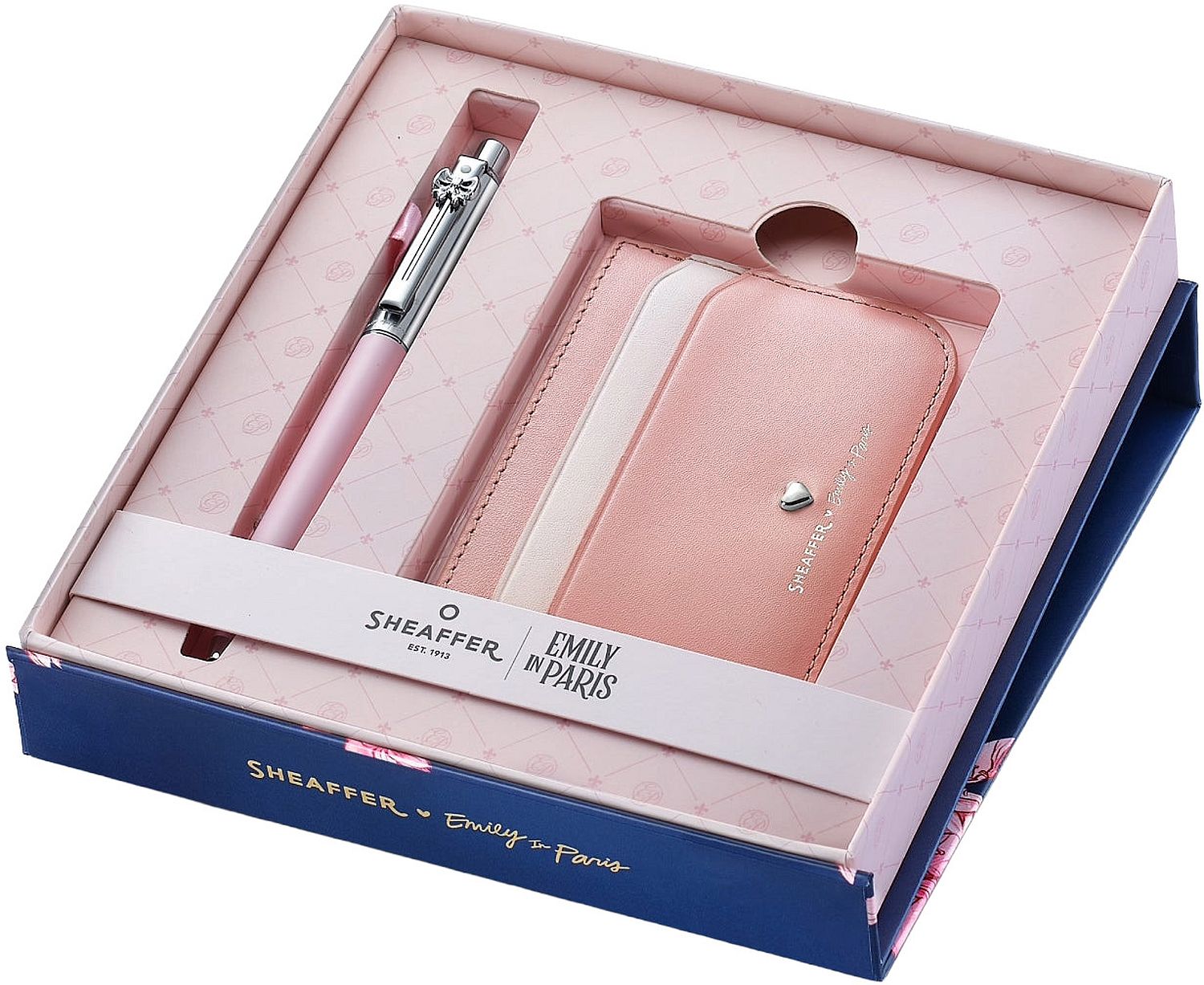 Set stilou Sheaffer Sentinel - Emily in Paris, cu portcard și documente