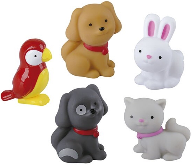 Set jucarii Eurekakids - Animale de companie, 5 buc
