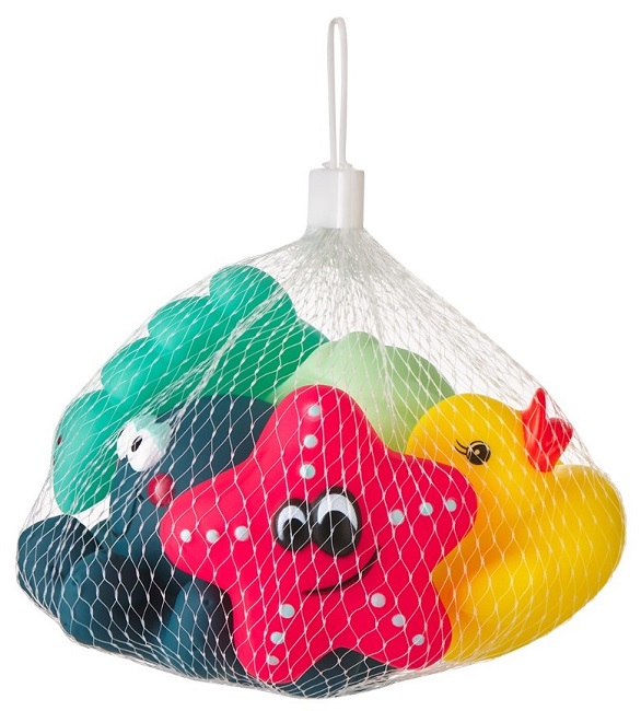 Set jucarii de baie KikkaBoo - Ocean Friends, 5 buc