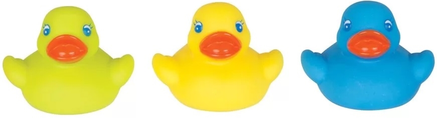Set jucarii de baie Playgro - Ratuste colorate, 3 buc.