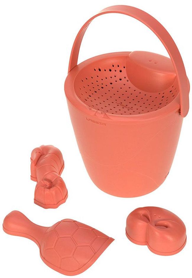 Set de jucării de nisip Lassig - Splash & Fun, roz, 5 buc