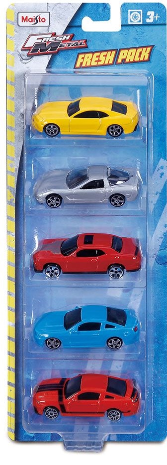 Set de carucioare Maisto Fresh - FM, 5 bucați, asortiment