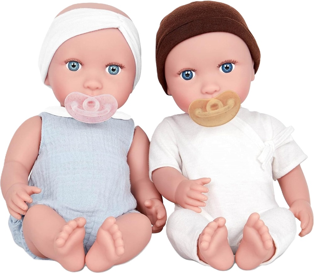 Set de păpuși Battat Lulla Baby - Gemenii