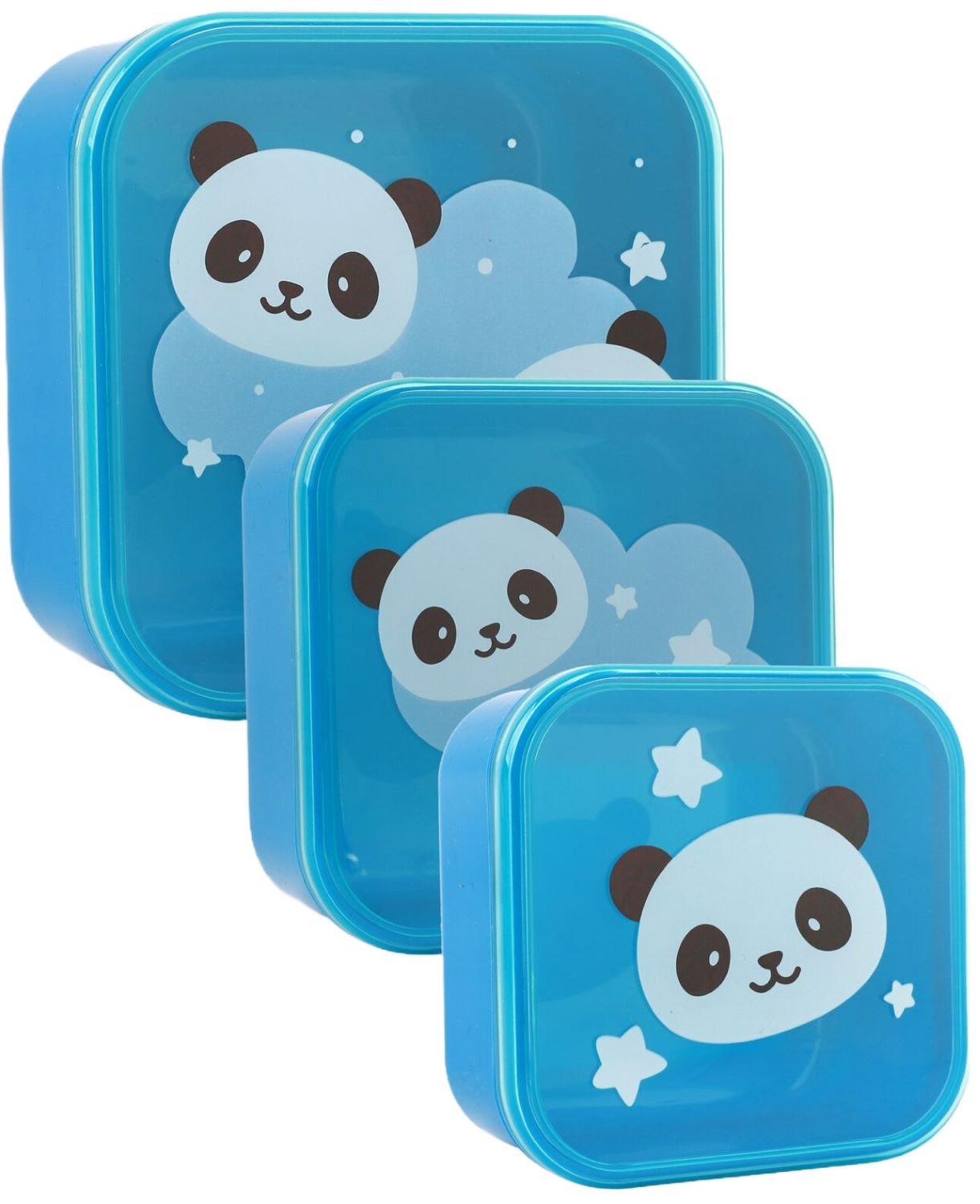 Set cutii pentru mâncare I-Total Panda - 3 buc