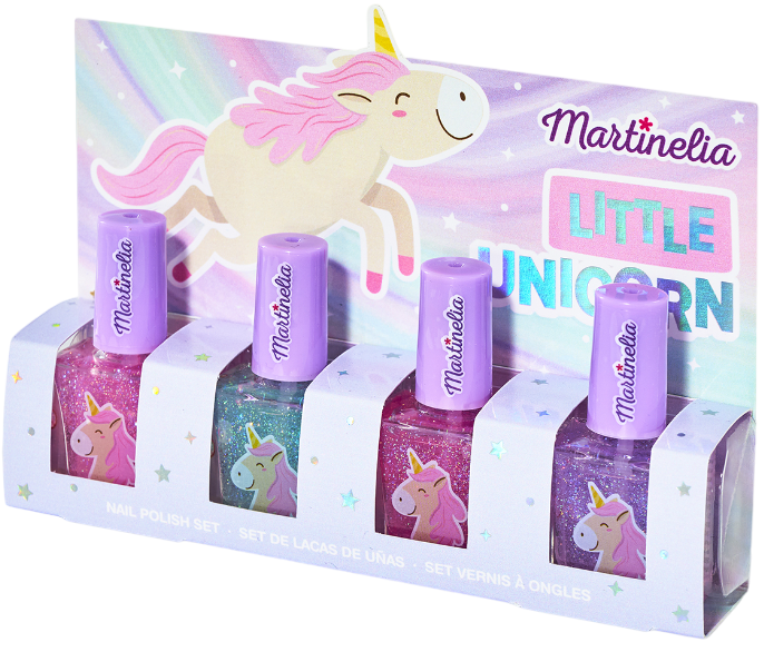 Set oje Martinelia - Little Unicorn, 4 buc