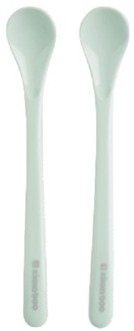 Set de linguri de masă  KikkaBoo - Brighty, Mint, 2 buc