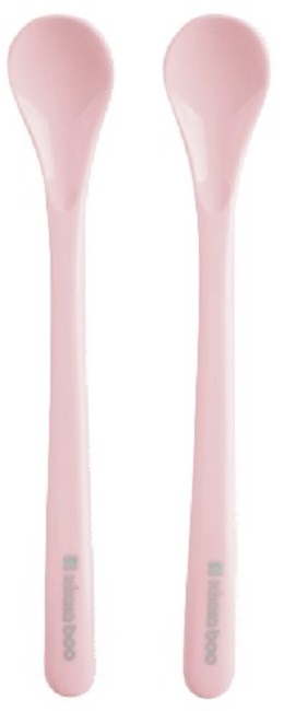 Set de linguri de masă KikkaBoo - Brighty, Pink, 2 buc.