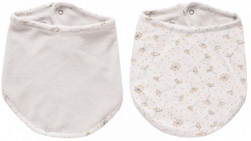 Set 2 bavete Bebe-Jou - Wish Grey