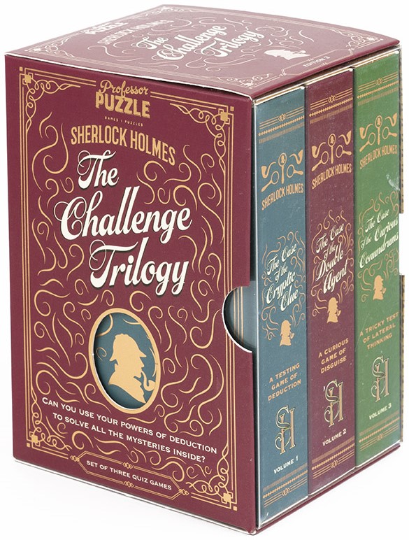 Set de jocuri de logica Professor Puzzle - THE CHALLENGE TRILOGY