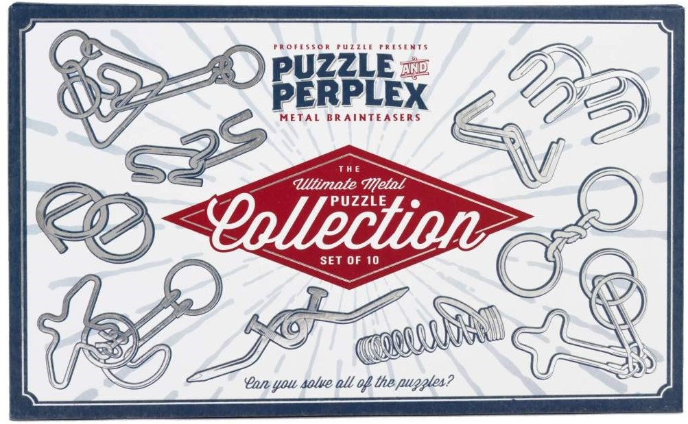 Profesor Puzzle Set de puzzle-uri logice - 10 piese