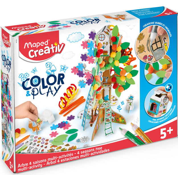 Set Maped Creativ - Fa-ti singur copac, anotimpuri