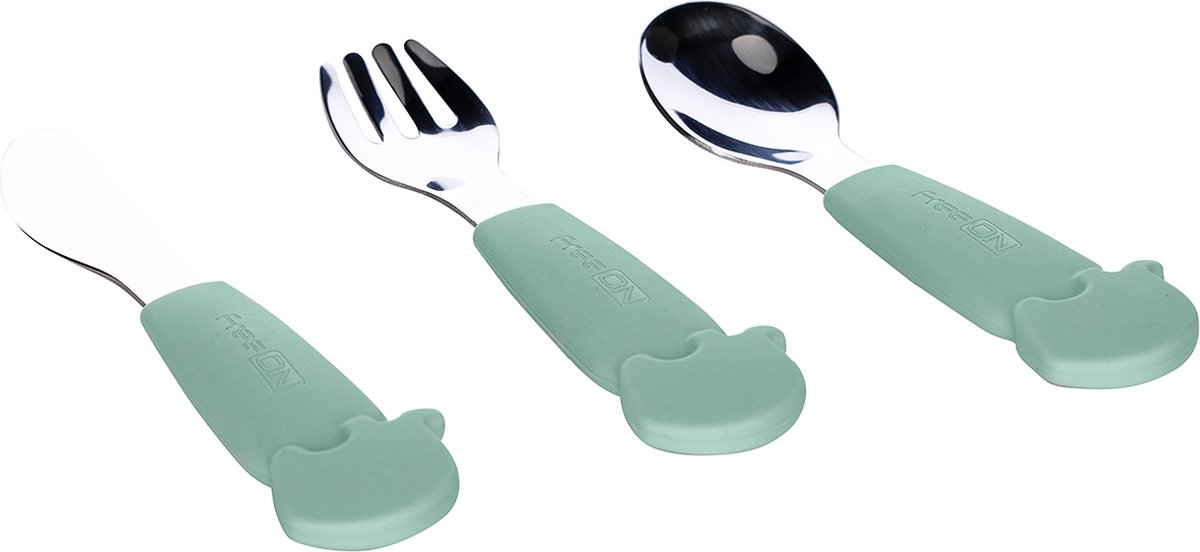 Set tacâmuri metalice Freeon - Verde