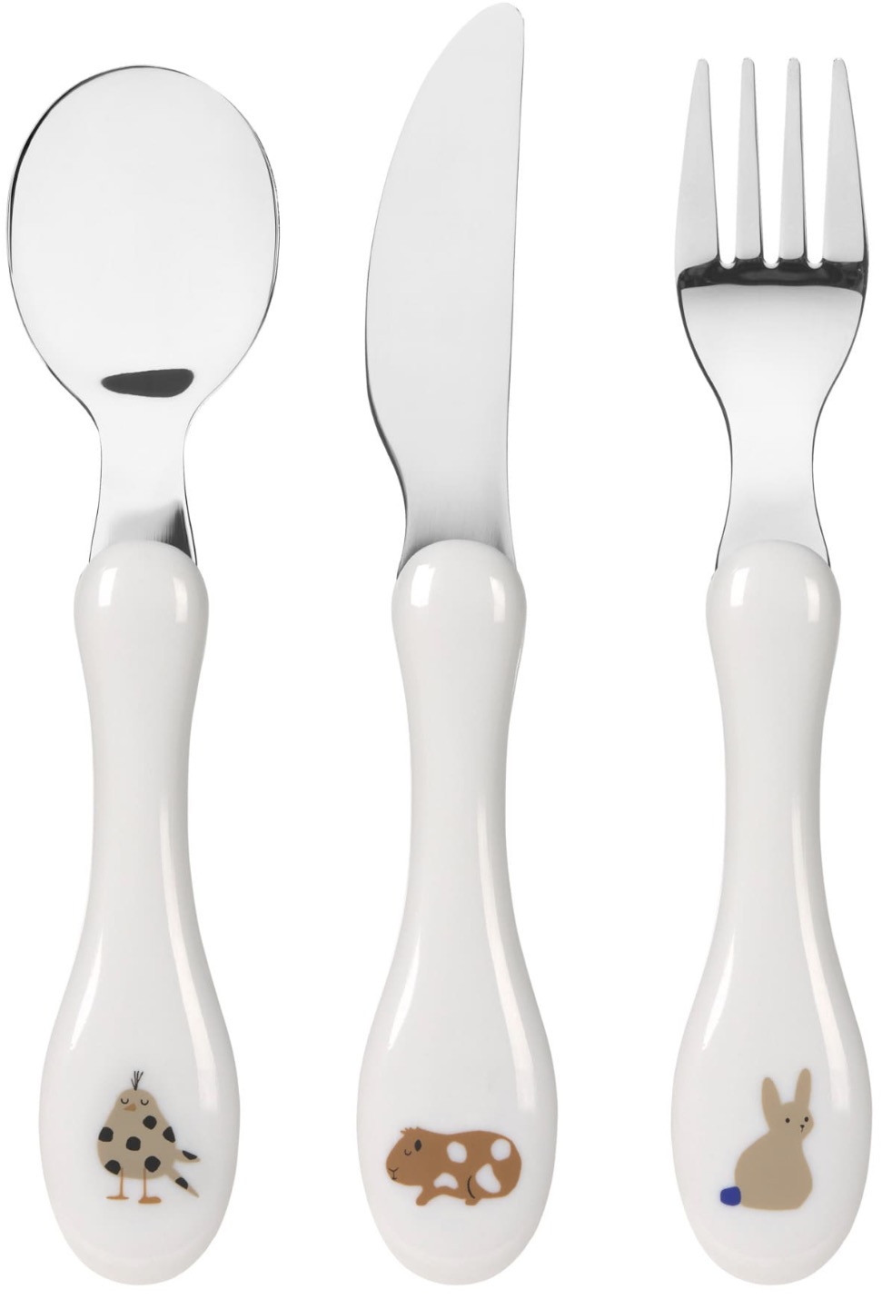 Set de tacâmuri din metal Lassig - Cu animale