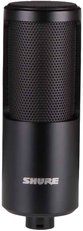 Set microfon și suport Shure - SM4-K, negru