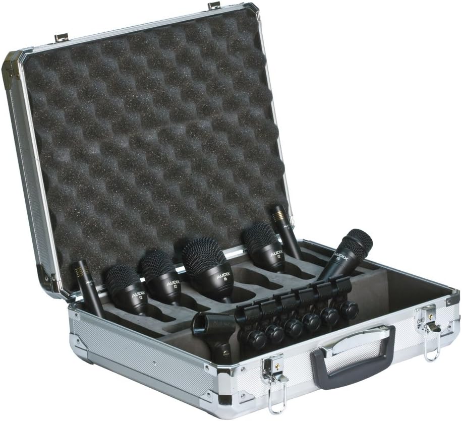 Set de microfoane pentru tobe AUDIX - FP7, 7 piese, negru