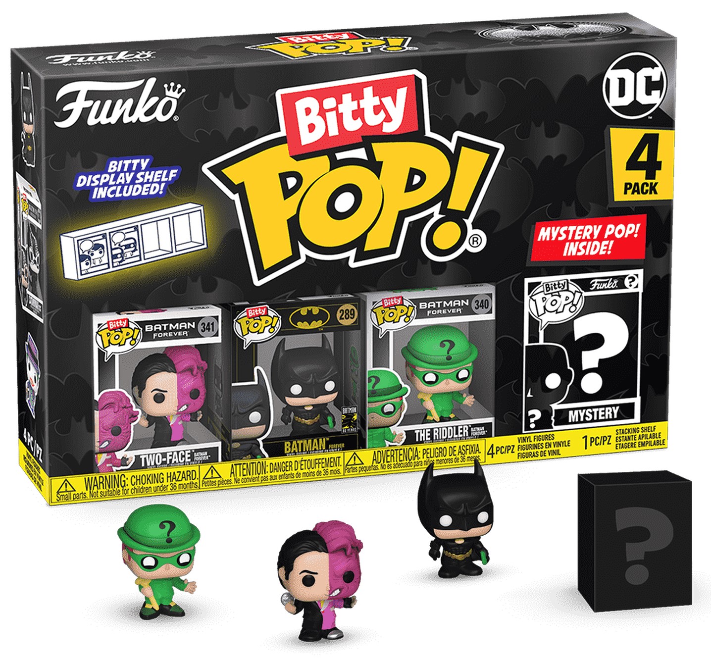 Set mini figurine Funko Bitty POP! DC Comics: Batman - 4-Pack (Series 4)