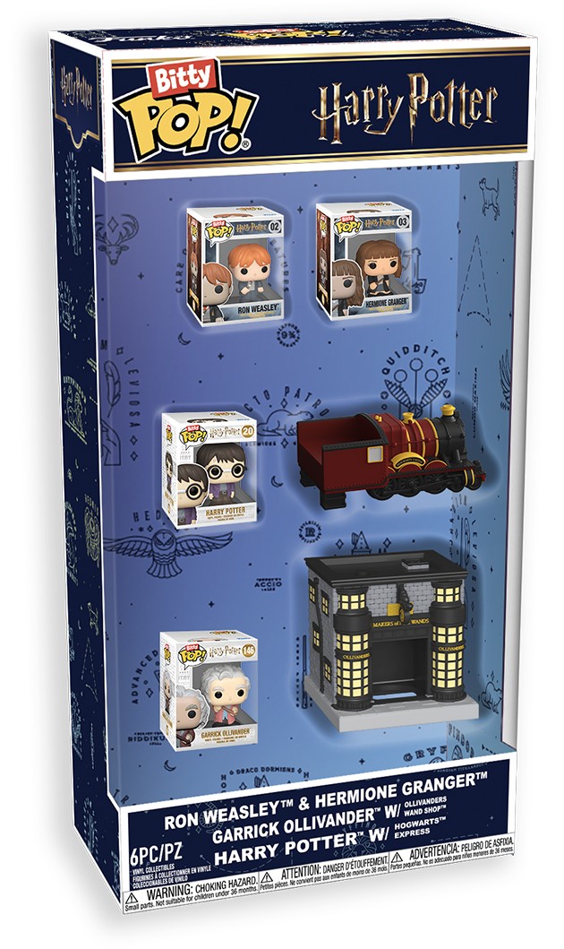 Set mini-figurine Funko Bitty POP! Movies: Harry Potter - 6-Pack