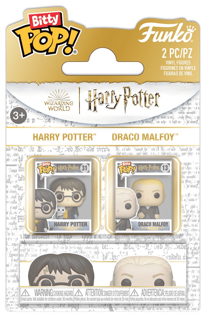 Set de figurine mini Funko Bitty POP! Movies: Harry Potter - Harry Potter &amp; Draco