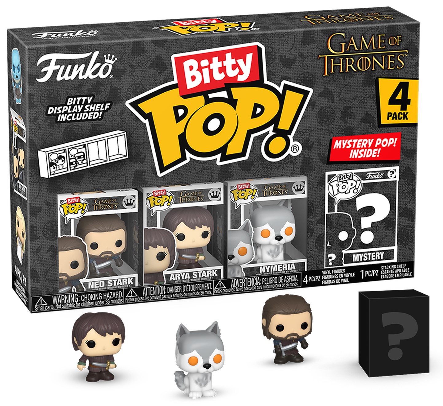 Set mini figurine Funko Bitty POP! Television: Game of Thrones - 4-Pack (Series 3)