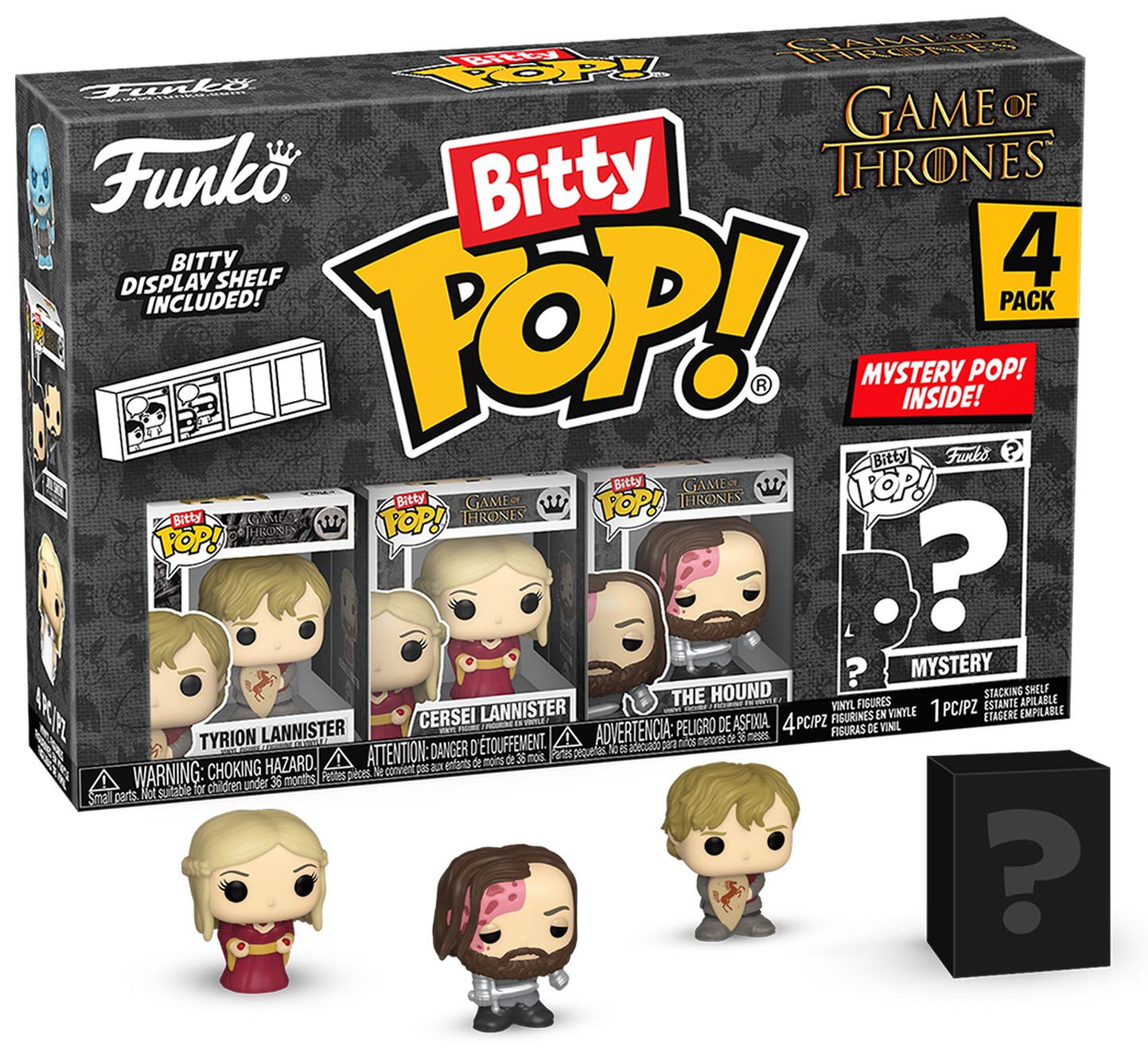 Set mini figurine Funko Bitty POP! Television: Game of Thrones - 4-Pack (Series 4)