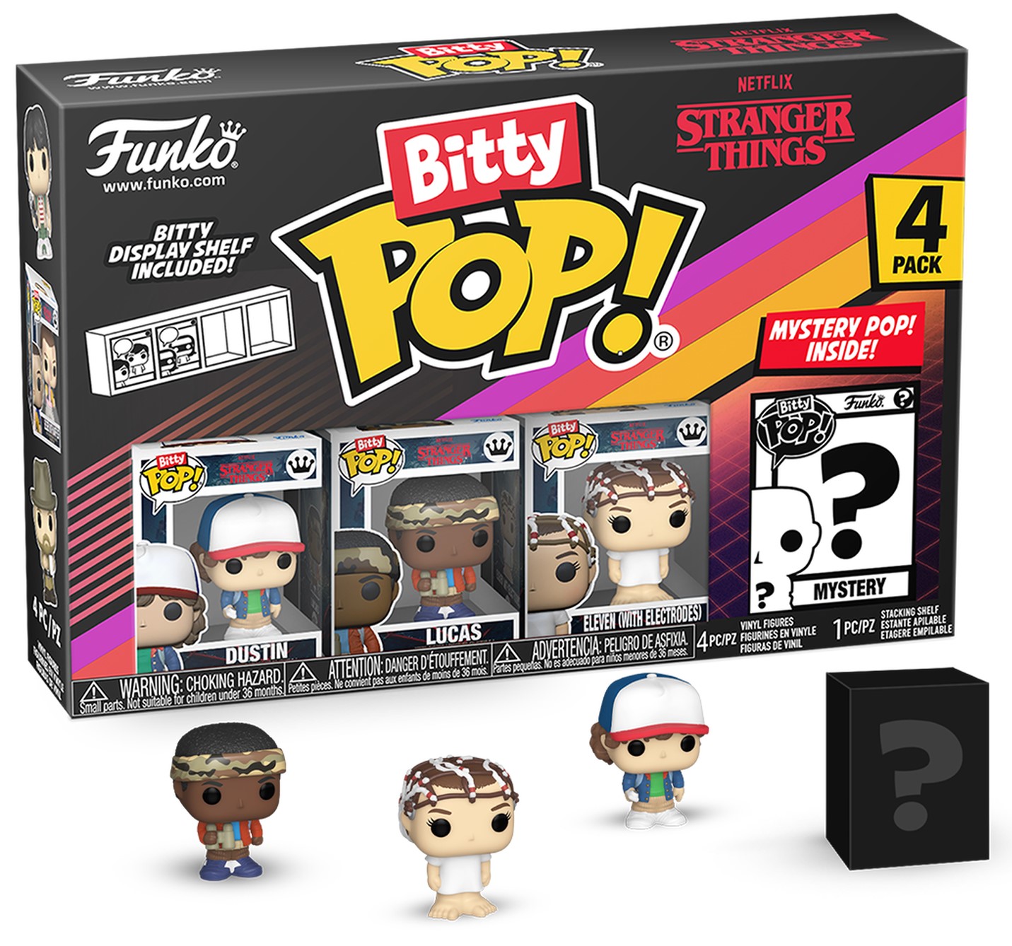 Stranger Things　フィギュアセット Funko pop Set mini figurine Funko Bitty POP! Television: Stranger Things - 4