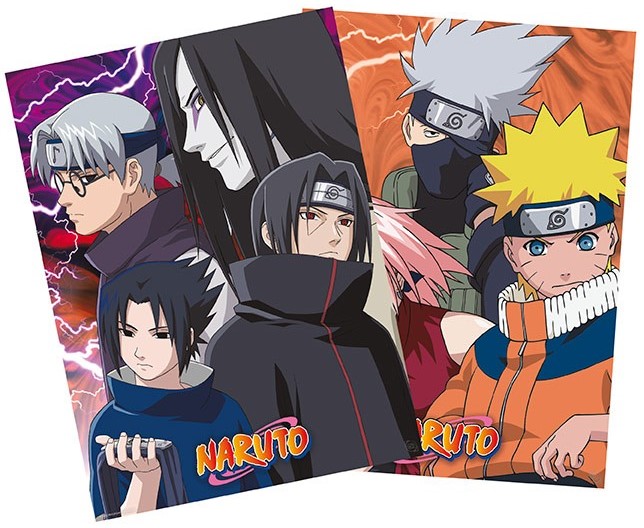 GB eye Animation: Naruto - Konoha Ninjas & Deserters mini poster set
