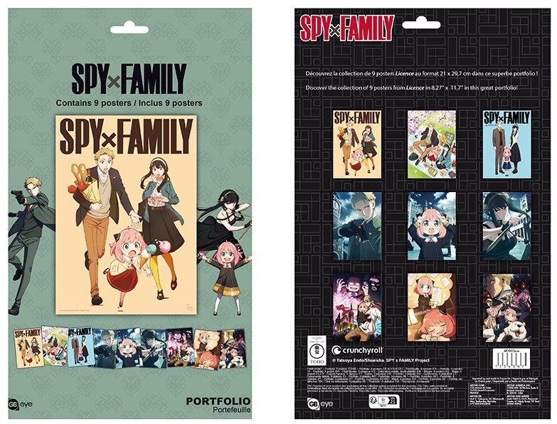 Set mini postere GB eye Animation: Spy x Family - Characters