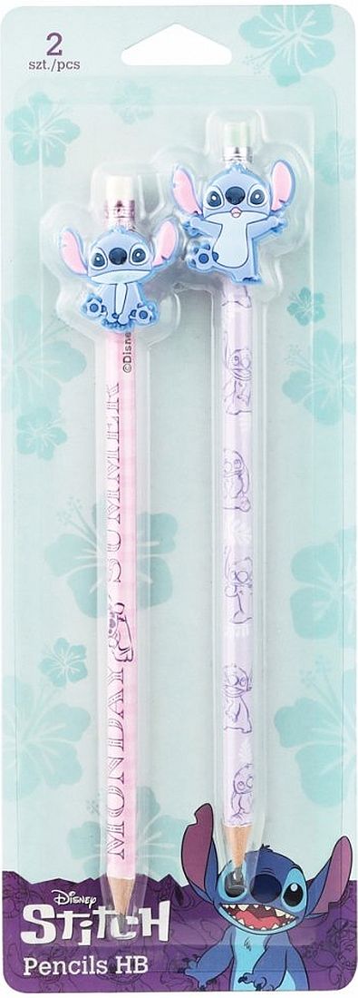 Set de creioane  Cool Pack Disney - Stitch 3, HB, 2 buc