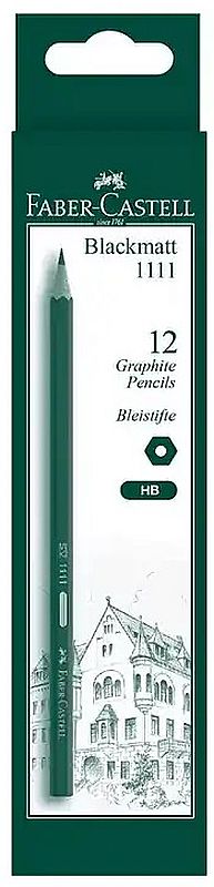 Creion Faber-Castell 1111 - HB, 12 buc.