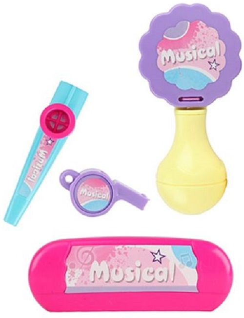 Set de instrumente muzicale Raya Toys - 4 piese