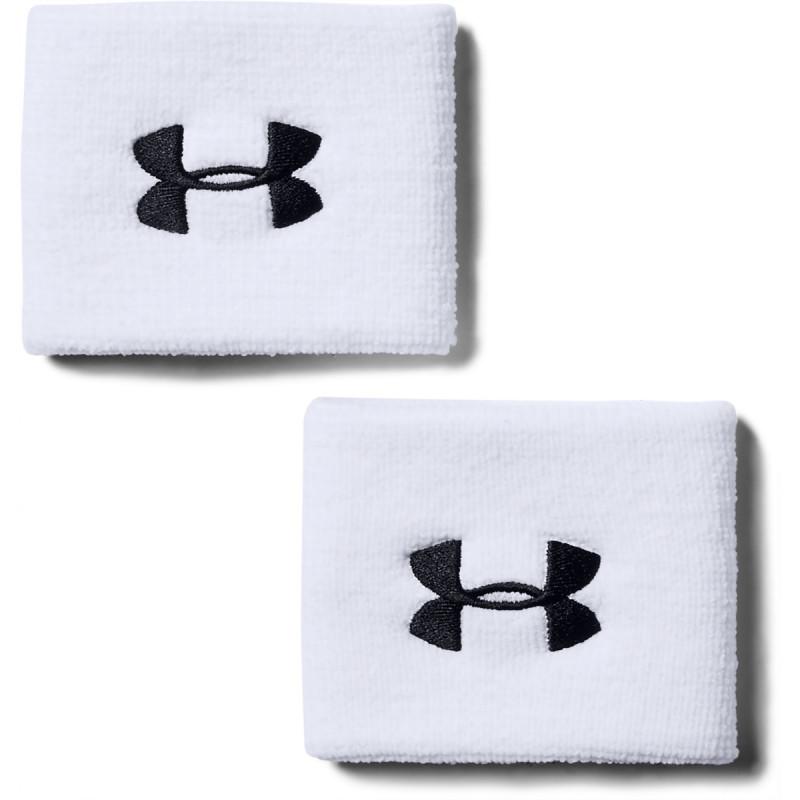 Set de benzi pentru încheietură Under Armour - Performance, albe